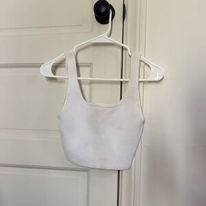 Aritzia Sculpt Knit Cropped Tank